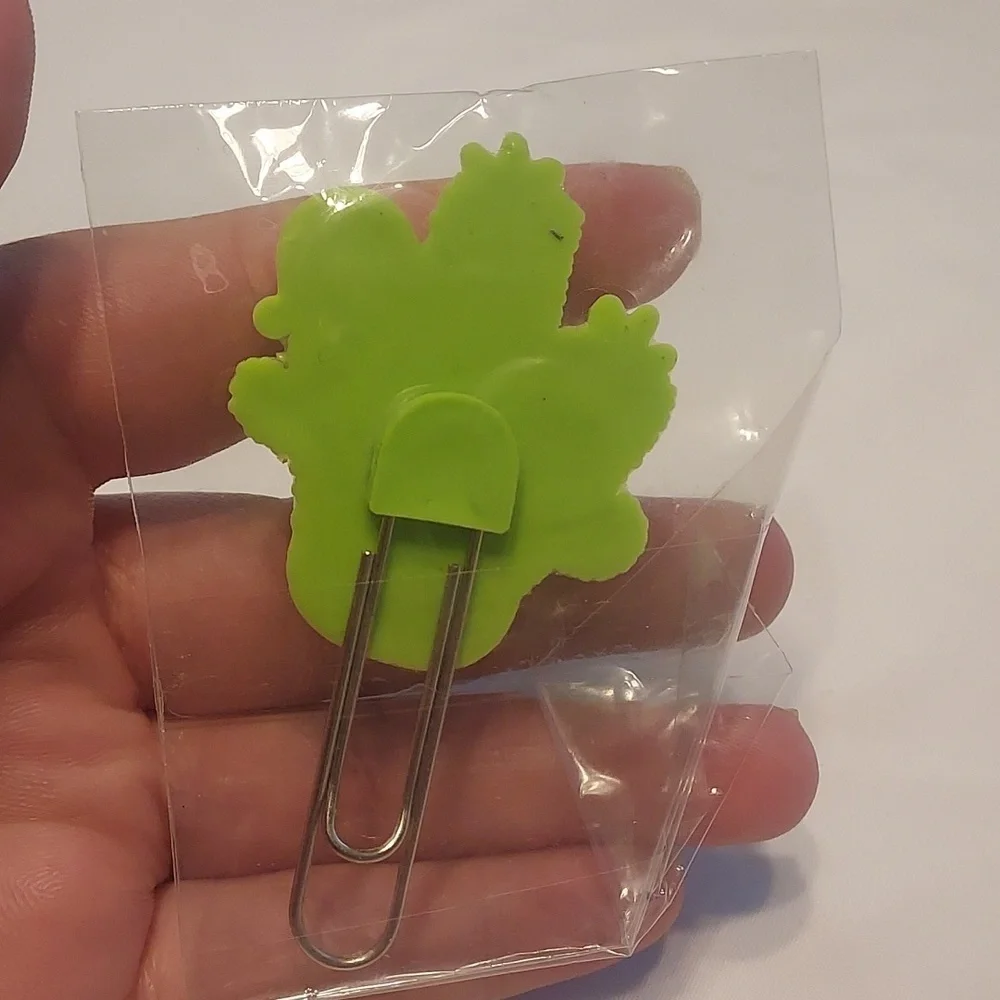 Kutie Cactus Planner  plastic Clip